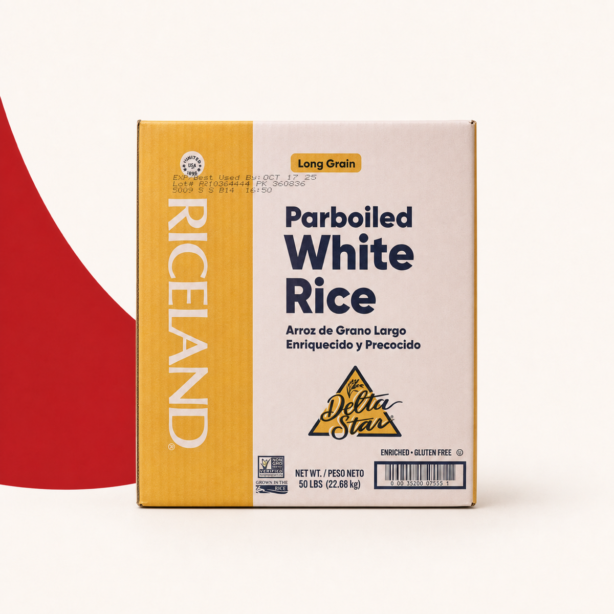 Delta Star Parboiled White Rice